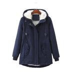 Ernestina | Cozy Hooded Cold Weather Coat