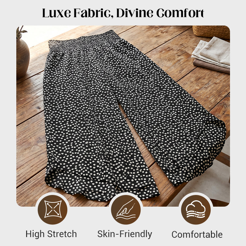 💖50% OFF🌺Women’s Flowy High Waist Wide-Leg Pants – Slimming, Comfy & Chic