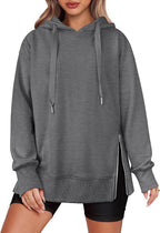 Women's Side Zipper Oversized Hoodies