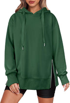 Women's Side Zipper Oversized Hoodies