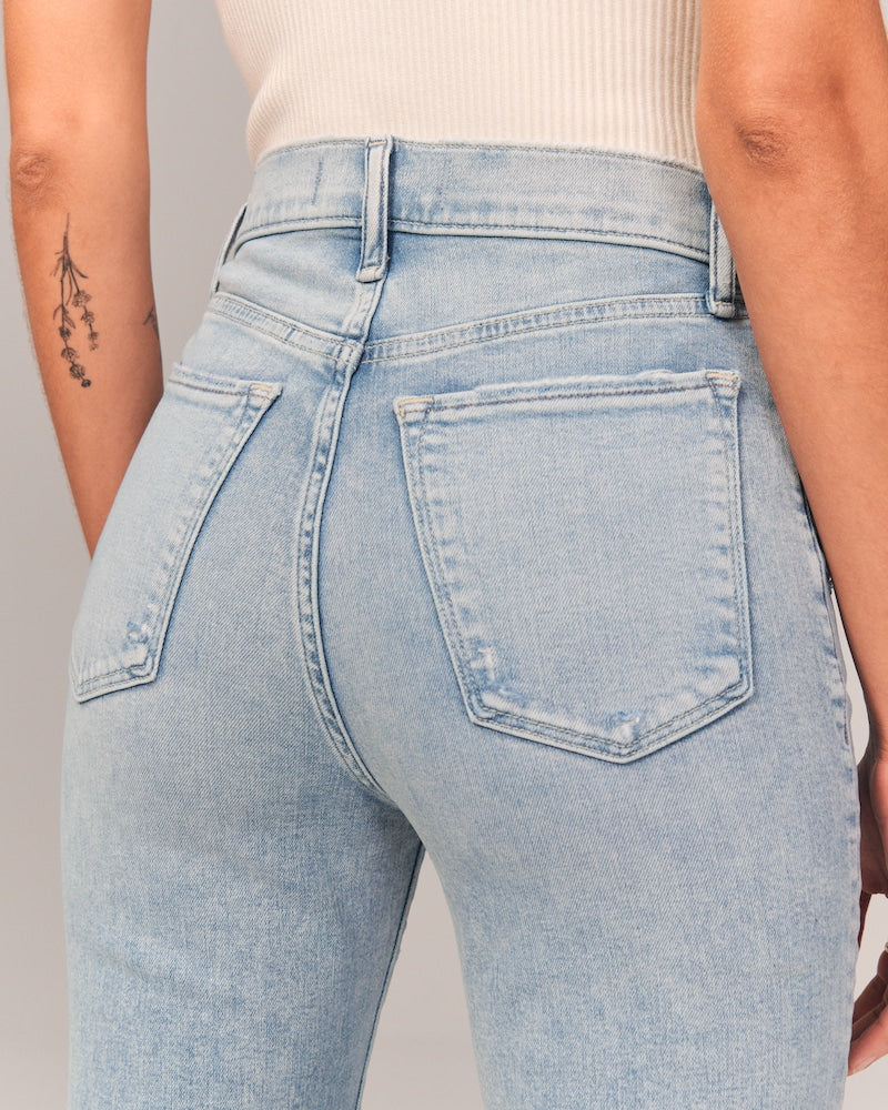 Women's Ultra High Rise Stretch Flare Jeans