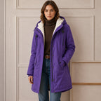 Ernestina | Cozy Hooded Cold Weather Coat