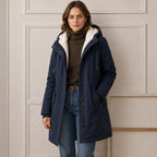 Ernestina | Cozy Hooded Cold Weather Coat